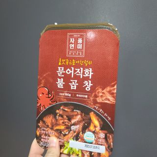 자연풍미 문어직화볶음 3종 (불고기, 불곱창, 치즈불닭) — 5점을 준 리뷰어가 2022년 8월 올린 사용 사진