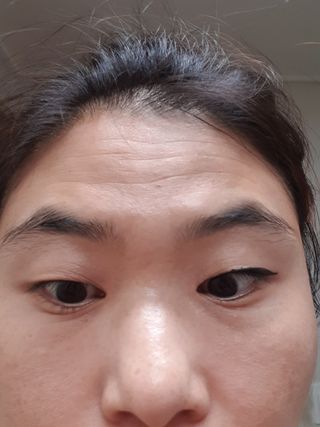 [오띠] 매직 펜 아이라이너 — 3점을 준 리뷰어가 2022년 7월 올린 사용 사진