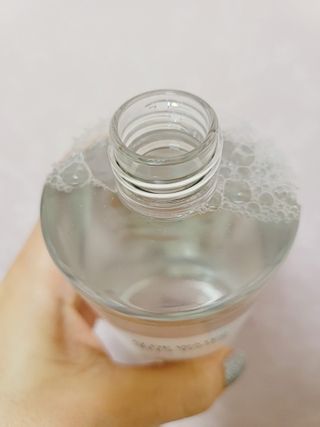 김정문알로에 큐어 큐어 알로에 워터 젤리 토너 500ml — 5점을 준 리뷰어가 2021년 4월 올린 사용 사진