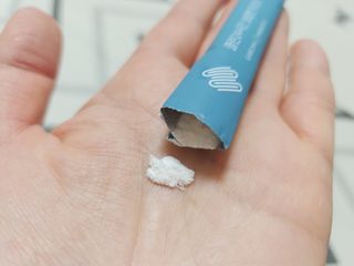 클린24시간 슬림앤유산균 1박스 (3.5g X 15포) — 3점을 준 리뷰어가 2022년 10월 올린 사용 사진