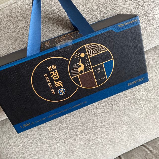 [광동] 바르게 만든 녹용, 광동정녹청 30포. 리뷰 사진