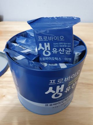 서울약사신협_프로바이오생유산균_2.5G x 100포 — 5점을 준 리뷰어가 2021년 5월 올린 사용 사진