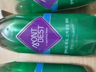 몽베스트 Montbest with Sparkling water Plain 20병 — 5점을 준 리뷰어가 2021년 11월 올린 사용 사진