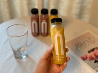 BLENDY'S 핑크 스무디+블론디 스무디 — 5점을 준 리뷰어가 2021년 9월 올린 사용 사진