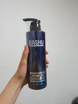 다슈코리아 다슈 데일리 단백질 한방 두피 골드 샴푸 500ml — 5점을 준 리뷰어가 2020년 12월 올린 사용 사진