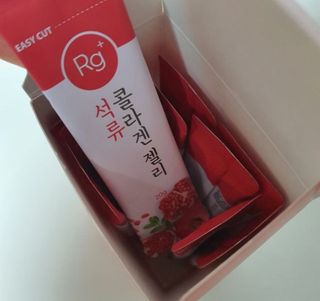 함초록 Rg+ 석류콜라겐젤리 — 5점을 준 리뷰어가 2021년 3월 올린 사용 사진