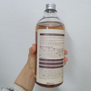 라라앤모어 유아 액체세제+세탁기클리너 — 4점을 준 리뷰어가 2022년 3월 올린 사용 사진