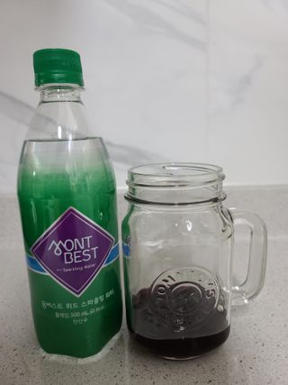 몽베스트 Montbest with Sparkling water Plain 20병 — 5점을 준 리뷰어가 2021년 11월 올린 사용 사진