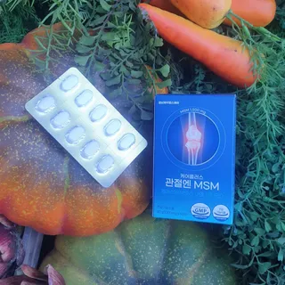 [경남제약헬스케어]케어플러스 관절엔 MSM 1000mg 60정/1개월분/관절/뼈/연골 영양/비타민D+아연/1일2정 — 5점을 준 리뷰어가 2024년 1월 올린 사용 사진