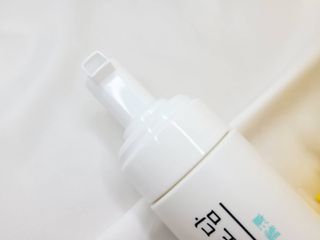 [바이로담] 저자극 약산성버블 폼 폼클렌징 150ml — 4점을 준 리뷰어가 2021년 4월 올린 사용 사진