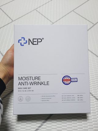 SOONWITH 순위드 NEP+ 스킨케어 3종 세트 — 4점을 준 리뷰어가 2021년 3월 올린 사용 사진
