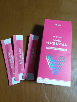 필리브 비주얼 브이스틱 — 5점을 준 리뷰어가 2021년 6월 올린 사용 사진