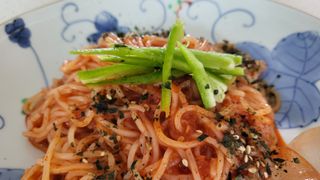 [한면원] 비빔국수 2인분 — 5점을 준 리뷰어가 2022년 8월 올린 사용 사진