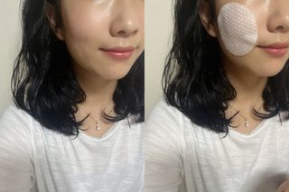 랑벨 비타 에너지 잡티 앰플 패드 65매 (투명하고 밝은 얼굴 광채패드) — 5점을 준 리뷰어가 2022년 6월 올린 사용 사진