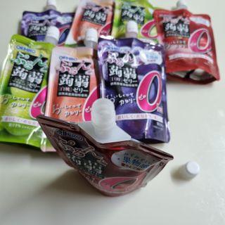 ORIHIRO 오리히로 곤약젤리 제로칼로리 130g 4종 4팩(맛별로 1팩씩) — 5점을 준 리뷰어가 2023년 1월 올린 사용 사진