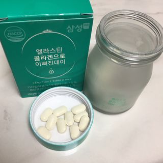 체인미 엘라스틴 콜라겐으로 이뻐진데이 500mg x 30정 — 5점을 준 리뷰어가 2021년 12월 올린 사용 사진