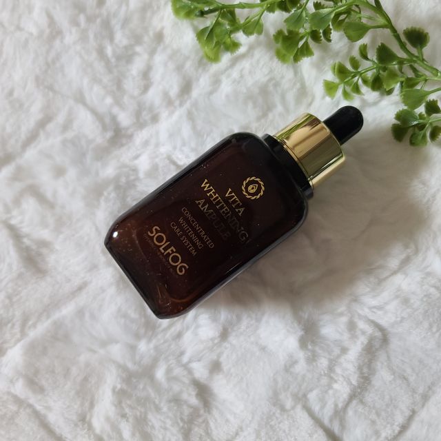 솔포그 비타민 화이트닝 앰플 50ml 안티에이징 항산화 가미 잡티 트러블 세라마이드 리뷰 사진