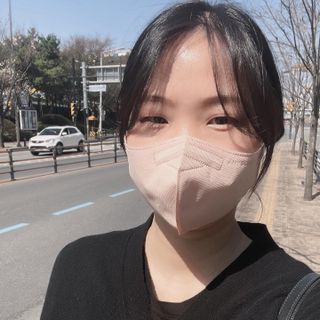 애니가드 셋업메베마스크 (대형 4컬러 + 중형 4컬러) — 5점을 준 리뷰어가 2022년 4월 올린 사용 사진