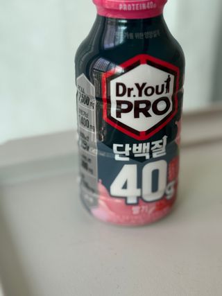 닥터유 프로 단백질드링크 40g 딸기 — 4점을 준 리뷰어가 2025년 7월 올린 사용 사진