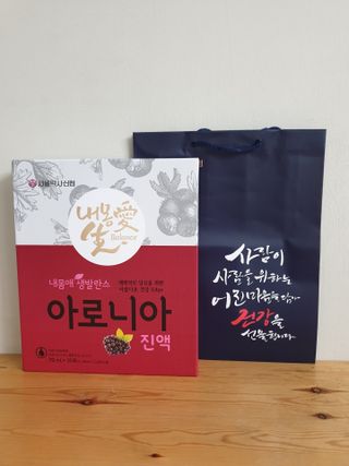 서울약사신협_내몸애생발란스아로니아_70ml x 30포 — 5점을 준 리뷰어가 2021년 6월 올린 사용 사진