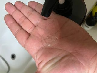 달리프 진저 베러 퍼퓸 탈모 완화 샴푸 1000ml 향 3종 — 5점을 준 리뷰어가 2021년 1월 올린 사용 사진