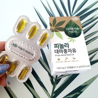 nfp 피놀라 대마종자유 — 5점을 준 리뷰어가 2021년 7월 올린 사용 사진