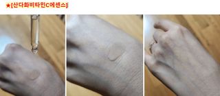 스킨큐어 산다화 비타민c 화이트닝 에센스 30ml — 5점을 준 리뷰어가 2024년 1월 올린 사용 사진