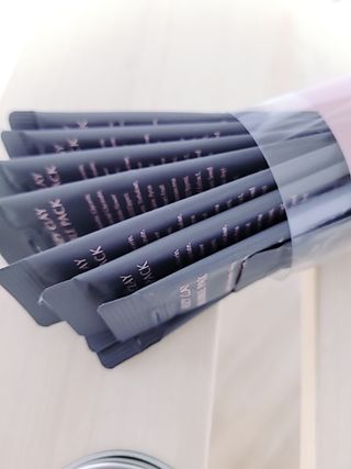 프롬노시베 로지 클레이 버블 팩 — 4점을 준 리뷰어가 2022년 1월 올린 사용 사진