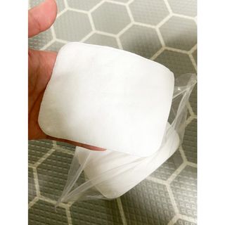 디어엘로디 프리미엄 유기농 베이비 솜티슈 40매 3 + 1 PACK — 5점을 준 리뷰어가 2021년 2월 올린 사용 사진