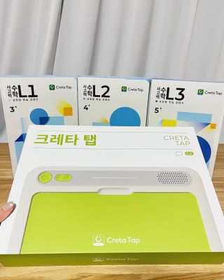 크레타탭 차세대 사고력 유아수학 학습기 페이퍼 태블릿 — 5점을 준 리뷰어가 2023년 11월 올린 사용 사진
