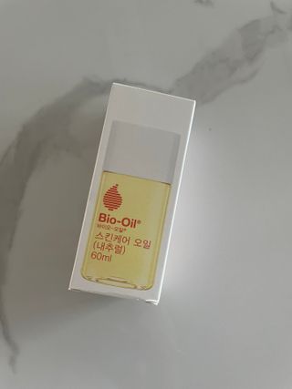 바이오오일 [바이오-오일] 스킨케어 오일 내추럴 60ml — 3.5점을 준 리뷰어가 2021년 6월 올린 사용 사진