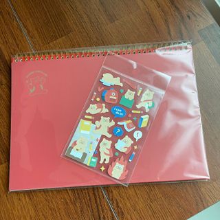 리훈 곰부 체크리스트+ 곰부 리무버블스티커 1장 — 3점을 준 리뷰어가 2021년 5월 올린 사용 사진
