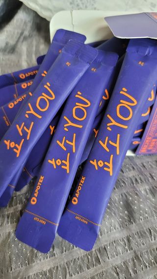 [푸름웰니스] 아포텍 효소 YOU 1개월3g 30포 — 5점을 준 리뷰어가 2021년 10월 올린 사용 사진