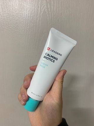 리더스코스메틱 리더스 카밍 바이오틱스 크림 마스크 — 5점을 준 리뷰어가 2021년 3월 올린 사용 사진