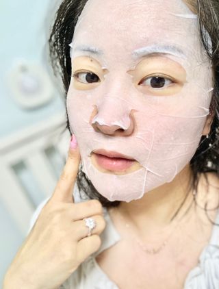 세뚜아(Cettua) [세뚜아] 타임리스 바이탈 페이셜 마스크팩  Cettua Timeless  Vital Mask 5매 — 5점을 준 리뷰어가 2024년 1월 올린 사용 사진