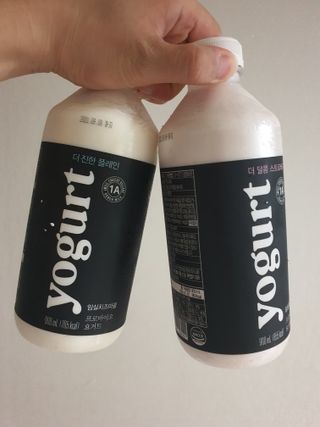 숲골 임실치즈마을 프로바이오 요거트 900ml — 5점을 준 리뷰어가 2021년 8월 올린 사용 사진