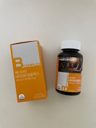 메디타민 비타민B 컴플렉스 — 5점을 준 리뷰어가 2021년 5월 올린 사용 사진
