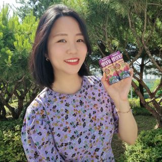 [롯데칠성] 야채듬뿍 더'진한 [롯데칠성] 야채는 이제 COLORFULL! 야채듬뿍  더 진한 레드 4개 +퍼플 4개 (총 8개) — 5점을 준 리뷰어가 2023년 6월 올린 사용 사진