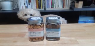 페페로니 진짜 오메가3 연어+소고기 180g+180g — 5점을 준 리뷰어가 2021년 7월 올린 사용 사진