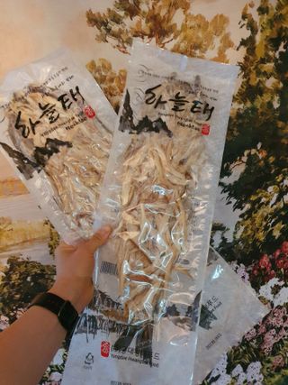 [오늘바스켓] 용대리 손질하늘태 130g — 5점을 준 리뷰어가 2021년 5월 올린 사용 사진