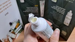 건선/아토/습진/민감성 피부 천연보습진정크림 소리온 크림 & 센시티브 크림 50g — 5점을 준 리뷰어가 2022년 2월 올린 사용 사진