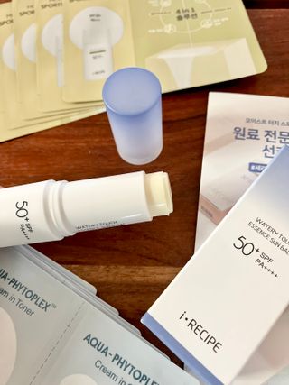 아이레시피 워터리터치 에센스 선 밤 [SPF50+/PA++++] — 5점을 준 리뷰어가 2023년 3월 올린 사용 사진