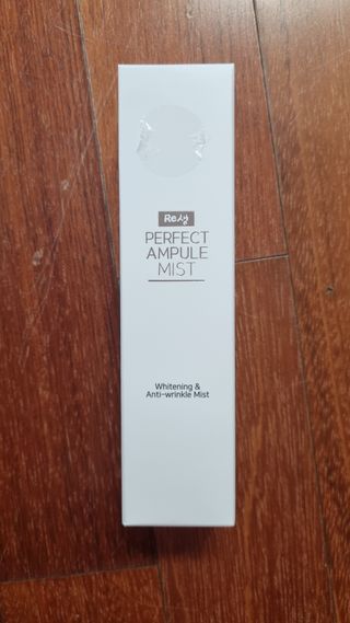 리생 [Re생] 퍼팩트 앰플 이중 기능성 미스트 100ml  피부미백 주름개선 = 총 2개 200ml 증정 — 5점을 준 리뷰어가 2021년 9월 올린 사용 사진