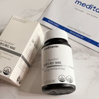 메디타민 원헌드레드 NAG — 5점을 준 리뷰어가 2021년 8월 올린 사용 사진