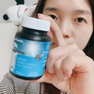 메디타민 비타민D 3000IU — 5점을 준 리뷰어가 2021년 10월 올린 사용 사진