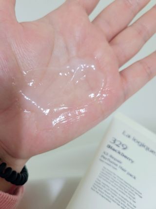 라로지크 X3 리페어 퍼퓸 헤어팩 150mℓ — 5점을 준 리뷰어가 2022년 1월 올린 사용 사진