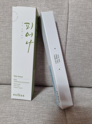 에클리스 피어나 스킨토너 — 4점을 준 리뷰어가 2022년 2월 올린 사용 사진