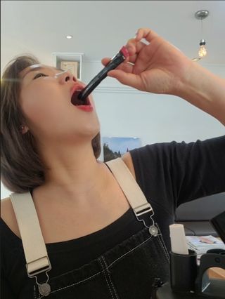 새롬바이오 리생 [미쾌변] 차전자피 식이섬유 건강기능식품 3팩 — 5점을 준 리뷰어가 2021년 6월 올린 사용 사진