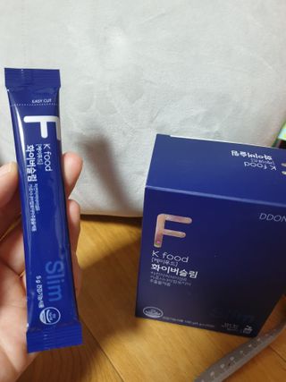 똥기사의 케이푸드 화이버슬림 — 5점을 준 리뷰어가 2021년 1월 올린 사용 사진