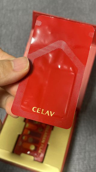 프리마인 귀족의 콜라겐, 92배 흡수율. 럭셔리 프리미엄 셀라브 콜라겐필름 30매 — 5점을 준 리뷰어가 2022년 8월 올린 사용 사진